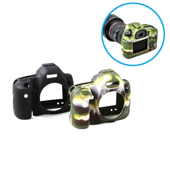 

Meking Silicone Soft Case Rubber Housing for Canon DSLR Camera 6D 5D Mark III Sony A7II A6300 Camouflage Style