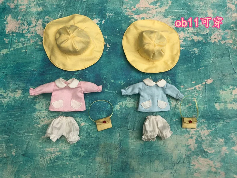 

clothes Obitsu11 OB11 1/12 doll suit coat bag/hat Young children available for cu-poche OB11 doll accessories doll coat