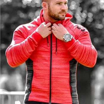 

2018 New Brand Autumn Winter Bodybuilding Hoodies Men Animal Gyms Sweatshirts Long Sleeve Cotton Sportwear Fitness Pullover