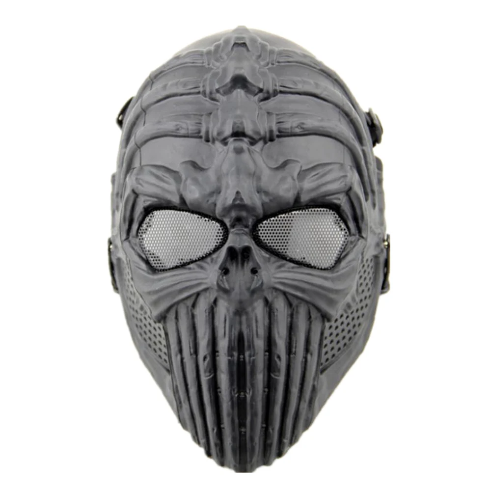 

tactical skull face mask military new CS field mask spine section skeleton mask for hunting paintball