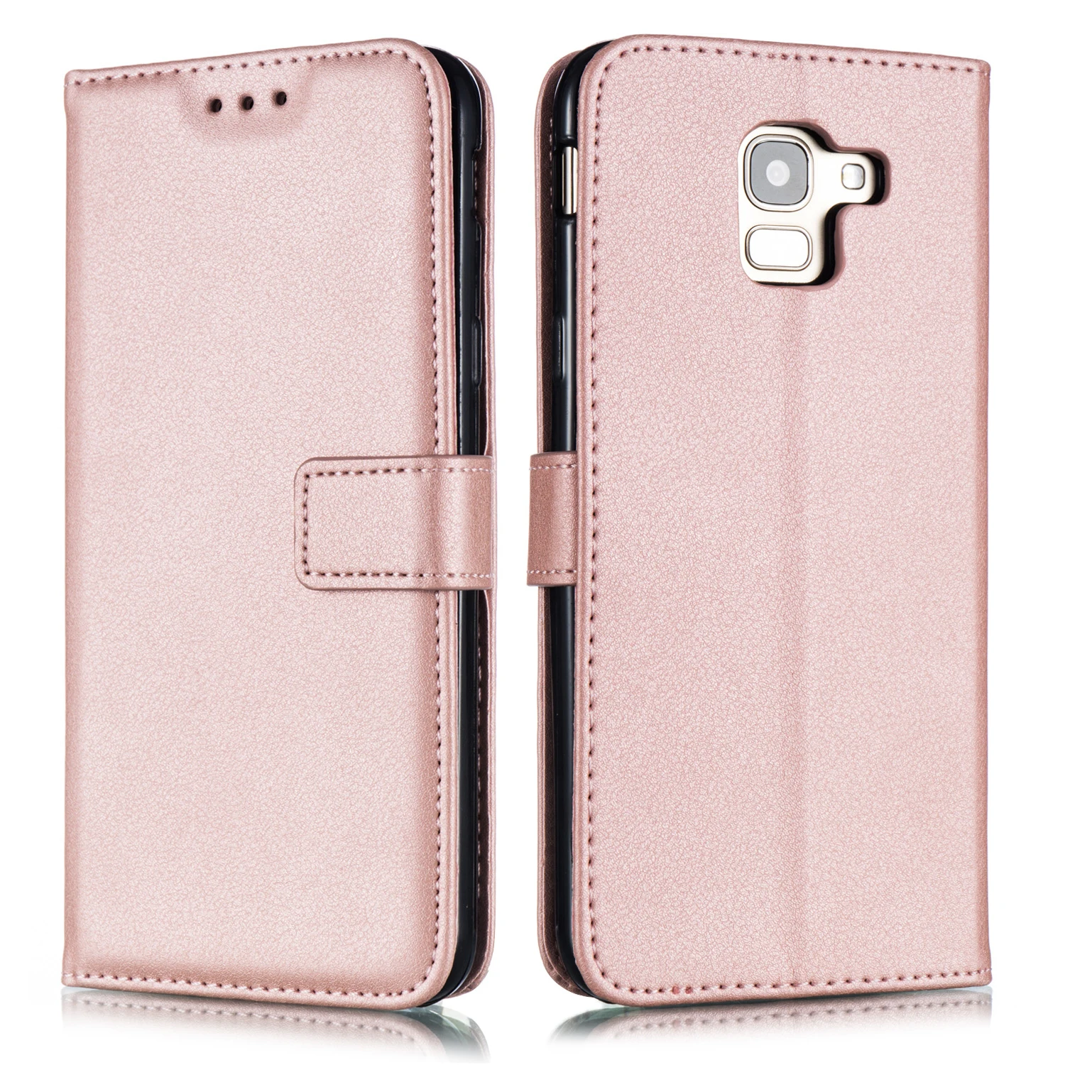 Чехлы книжки Funda для Samsung Galaxy J2 PRO 2018 чехлы SM J250F/DS Duos / J 2 Pro кожаный чехол бумажник