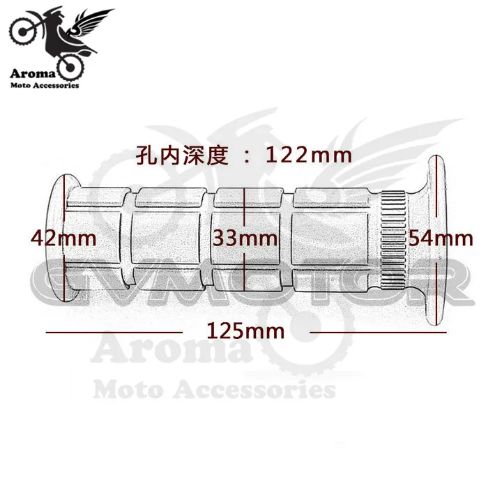 Винтажный мото rcycle руль 25 мм 28 мм рукоятка мотоцикла 1 ''руль для мотоцикла univeral красный коричневый черный белый красочный квадратный модель