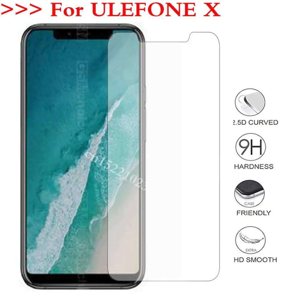Закаленное стекло для Ulefone x защитная пленка экрана Взрывозащищенная мобильного