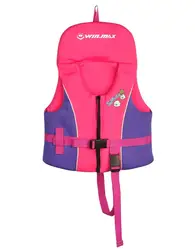 2016 милая детская Спасательная куртка детский жилет для плавания для детей, водные спортивные купальники Samll Красный Синий S/M/L, бесплатная