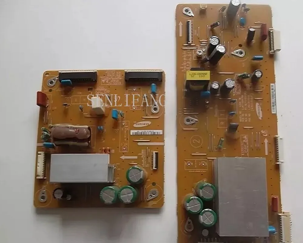 

free shipping 100% test 2pcs for samgsung PS43D450A2 P43H02 Yboar +Z board LJ41-09478A LJ41-09479A power board