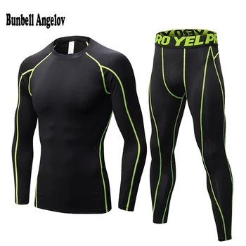 

Men Thermal Underwear Sets 2018 Winter Dry Technology Elastic Men Thermo Underwears Suits Warm Long Johns Sets New