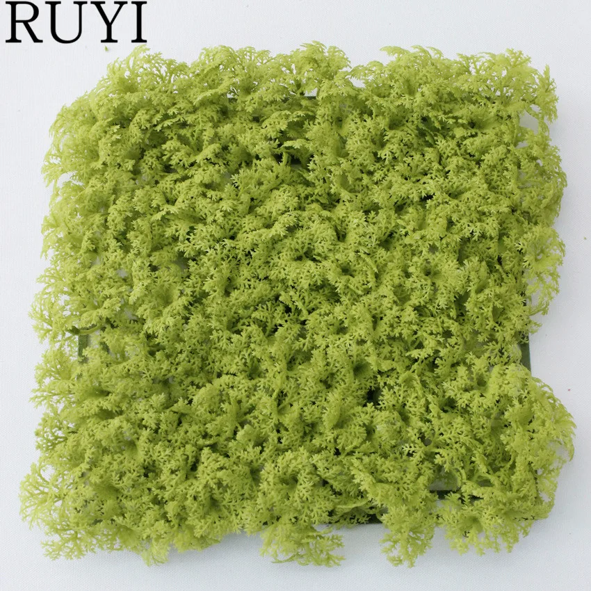 

Simulated Plant Block Moss Green Plants Artificial Flowers Arranged Air Grass Imitation Mossy Plant Wall Photography Decoration
