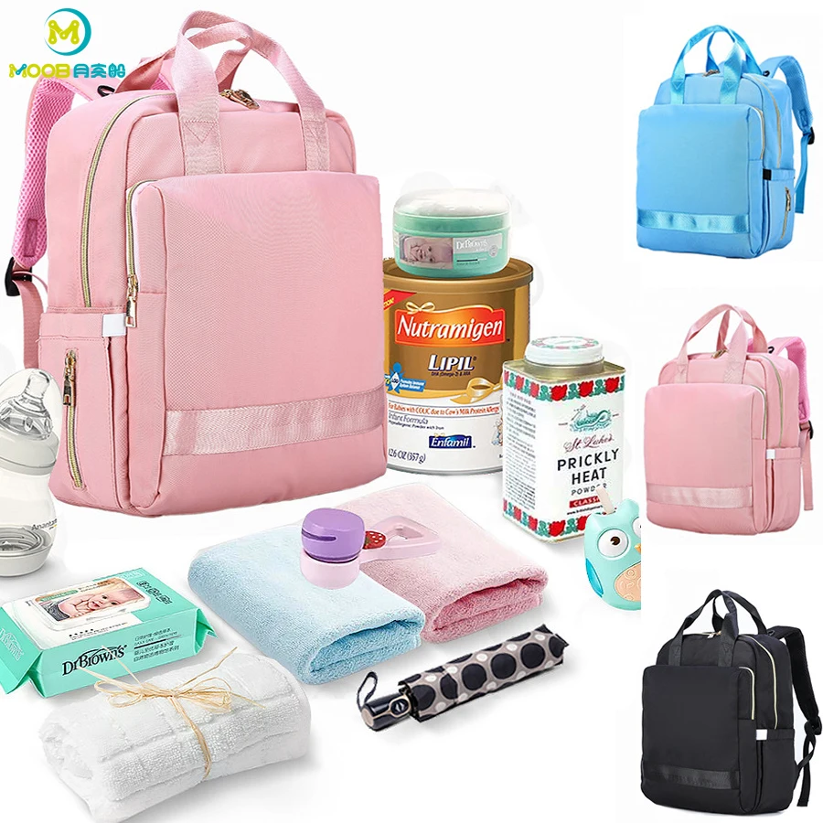 

Baby Bag For Mommy Large Capacity Diaper Bag Outdoor Travel Mom Maternity Backpack Nappy Storage Bag Backpack For Baby Care MOOB