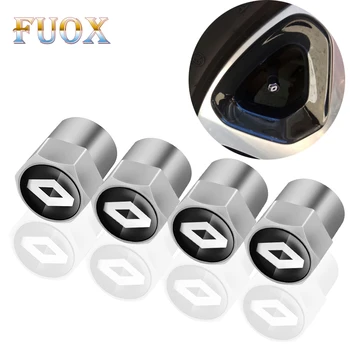 

Car-Styling Car Wheel Tire Valve Tyre Caps Case For Renault 2 Button Clio Scenic Megane Duster Sandero Captur Twingo Accessories