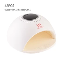 JuneJour Прямая для ногтевой фототерапии машина 84 Вт смарт индукция лак для ногтей гель для ногтей