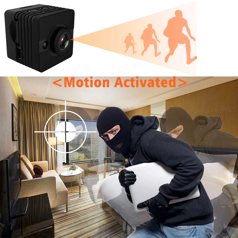 Sport Waterproof Mini Camera HD 1080P SQ12 Small Action Camcorder IR Night Vision Motion Sensor Video Voice Recorder Micro Cam