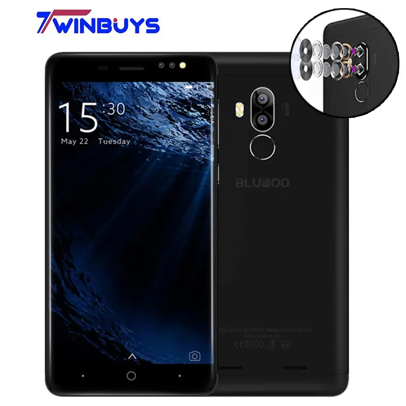 Оригинальный Bluboo D1 MTK6580A Android 7 0 Quad core Dual сзади Камера 5 дюймов мобильный телефон 2
