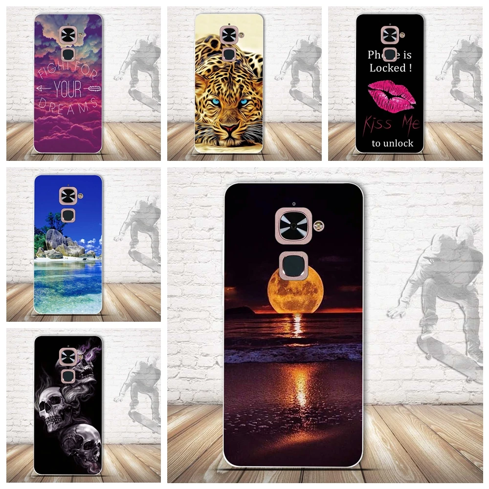 

Silicone Phone Case For LeEco Le Max 2 Paint High Quality Protector Soft TPU Back Cover Case For LeEco Le Max 2 Relief Capa