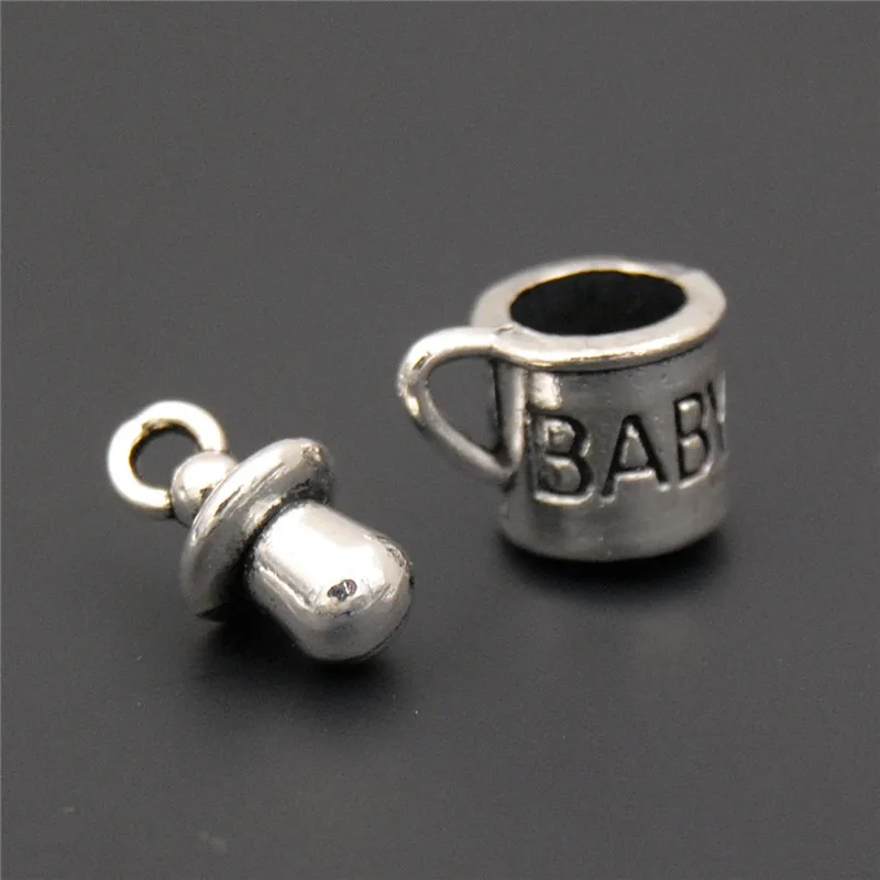 20 шт. детский браслет с подвеской в виде чашки для соски|cup charm|charms jewelry makingjewelry making