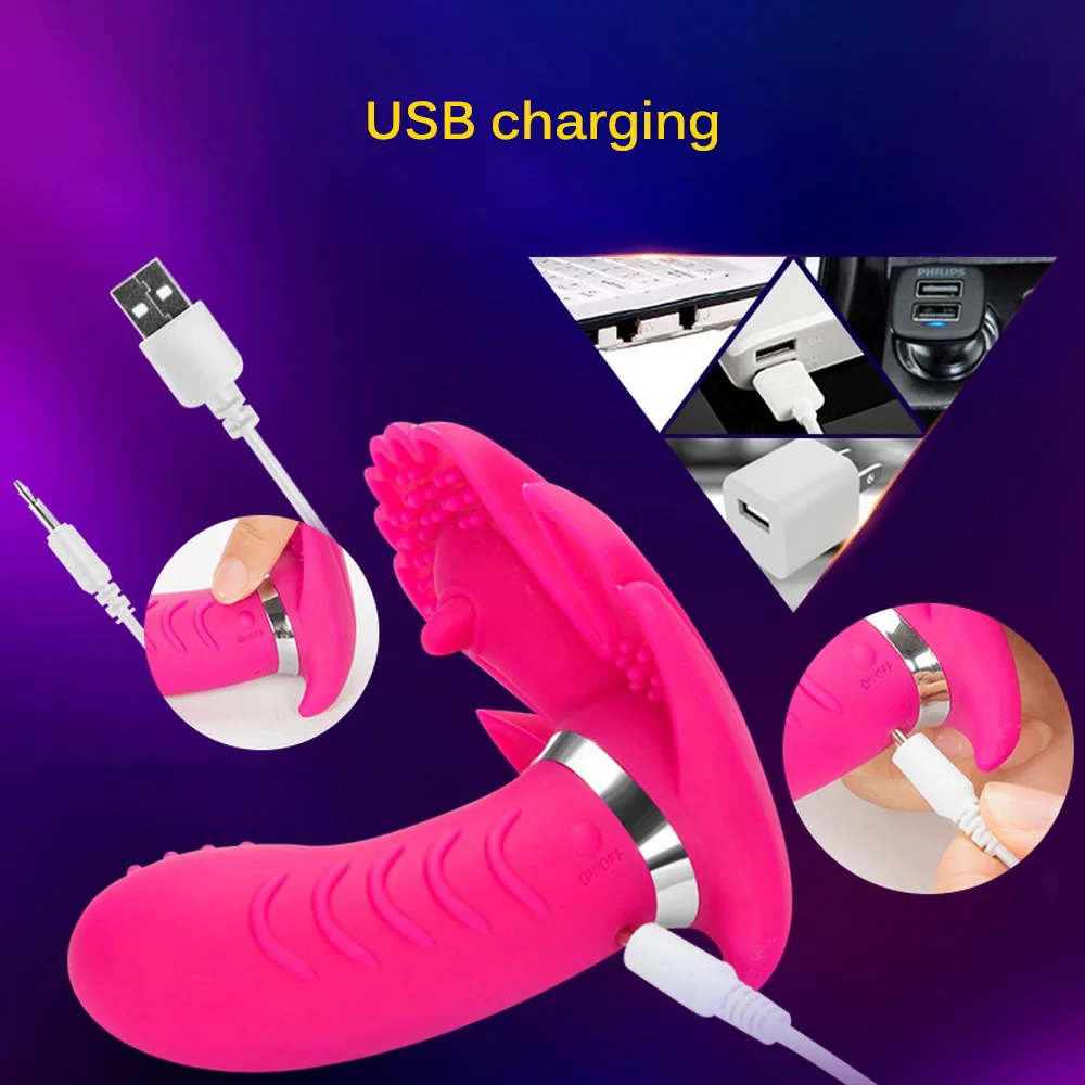 Sex Toys For Women G spot Vibrator Clitoris Stimulator Dual Vibrator USB Charging Wireless Strap On Panties Sex Toy Womam Sex Shop (3)