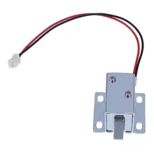 Universal DC 6V 12V Mini Electronic Lock Intelligent Auto Cabinet Lock Door Drawer Smart Safe Electromagnetic Lock