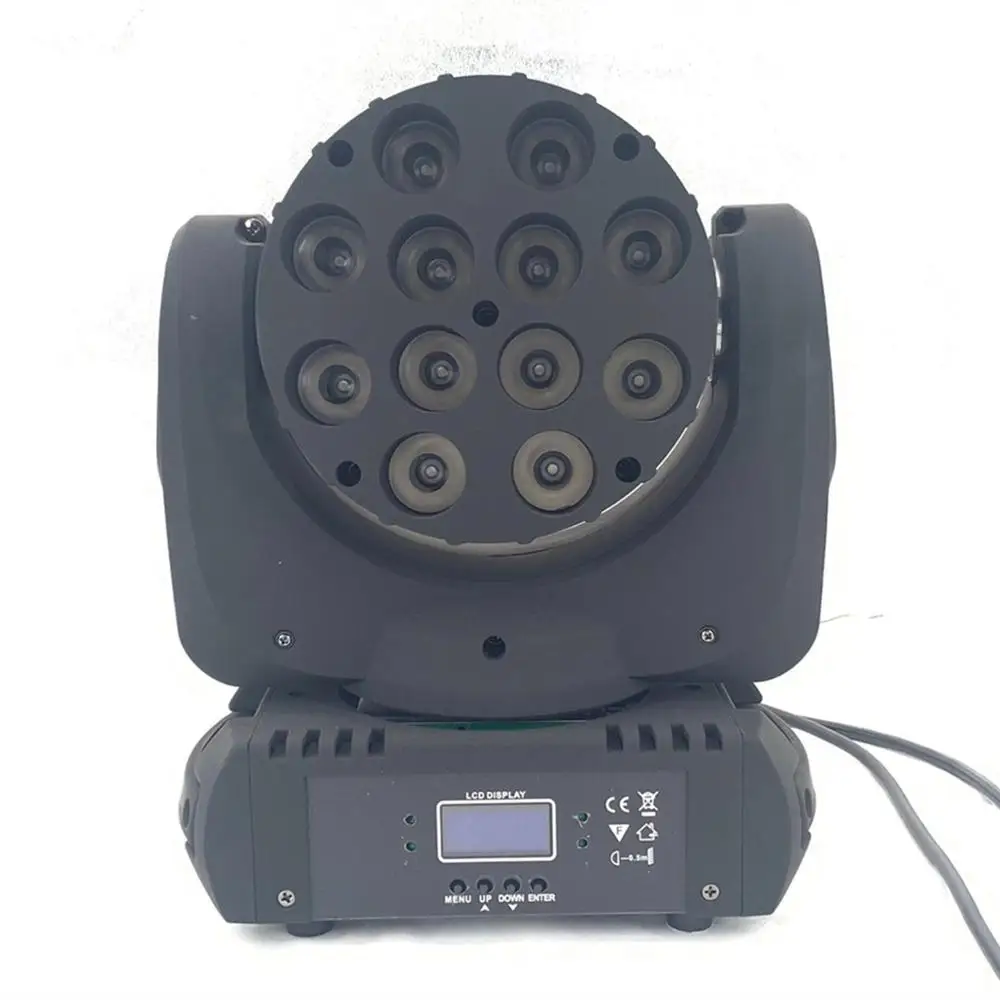 Светодиодный луч движущийся головной свет 12x12 Вт/36x4 Вт 7x20 rgbw 4в1 9/16 dmx каналы для dj