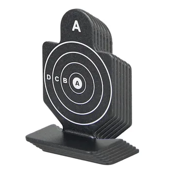 

Black Color 64x44x20mm 6pcs Shooting Target for Hunting HS33-0180B