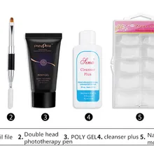 Не жидкий без пальцев Отдых Быстрый гель продлевающий половой акт набор маникюр поли гель для ногтей удлинение безболезненный стойкий УФ гель