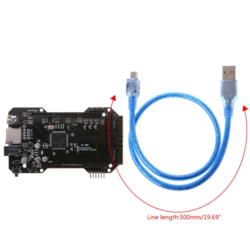 

RE-ARM 32-Bit Controller Board Mega 2560 R3 Ramps 1.4 1.5 1.6 Bottom Board for 3D Printer Parts Accessories