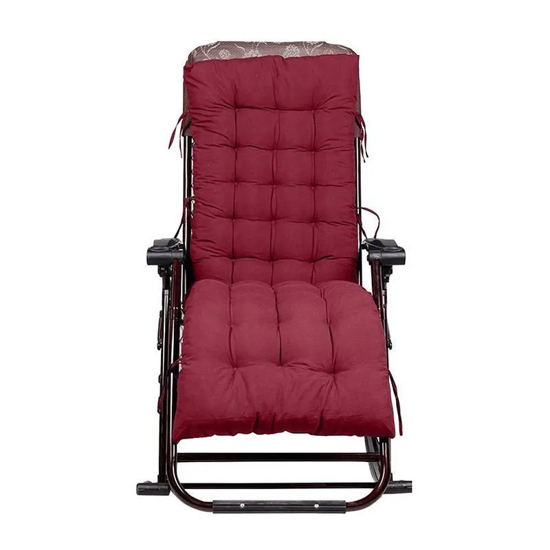 155 см кресло-качалка, мягкое сиденье, кресло для отдыха, подушка из ротанга, матрас для стула, дивана, подушка для сада, веранды, шезлонг - Цвет: Прозрачный