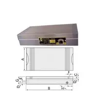 Синусоидальный точный шлифовальный станок с магнитным патроном самолета поломки шлифовальный станок диск XM91-150* 150 мм