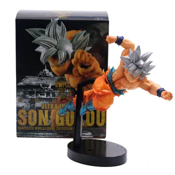 

Action Figure Dragon Ball Super Goku Ultra Instinct Son Gokou BWFC Banpresto World Figure Colosseum PVC Collectible Model Toy