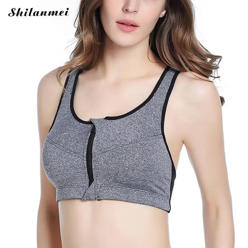 Профессионального уровня 4 стрейч спортивные бюстгальтеры противоударный