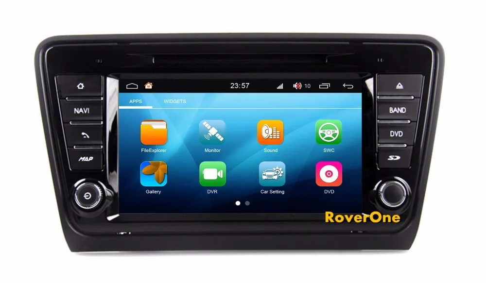 Sale RoverOne S200 Android 8.0 Car Multimedia Player For Skoda Octavia Autoradio DVD Radio Stereo GPS Navigation Sat Navi Bluetooth 12