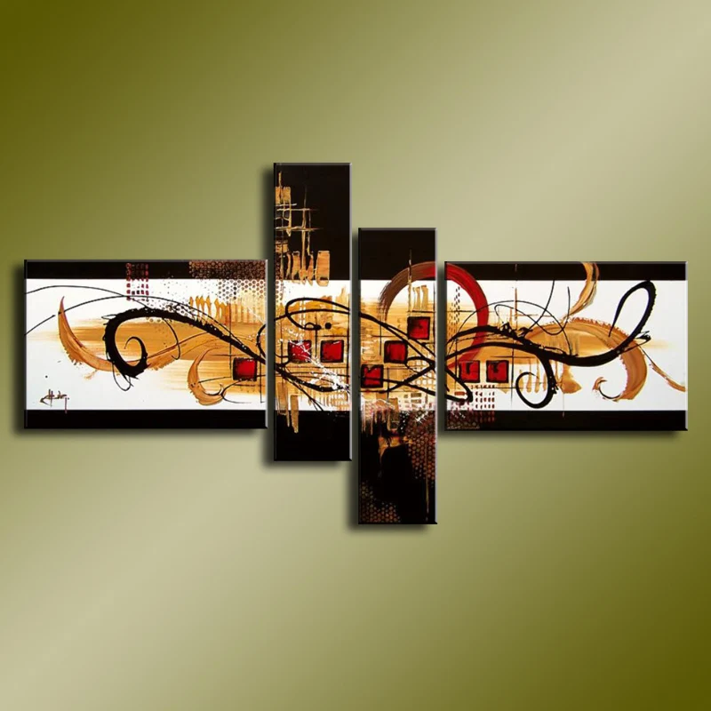 

handmade oil painting on canvas modern 100% Best Art Abstract oil painting original directly from artist XD4-024