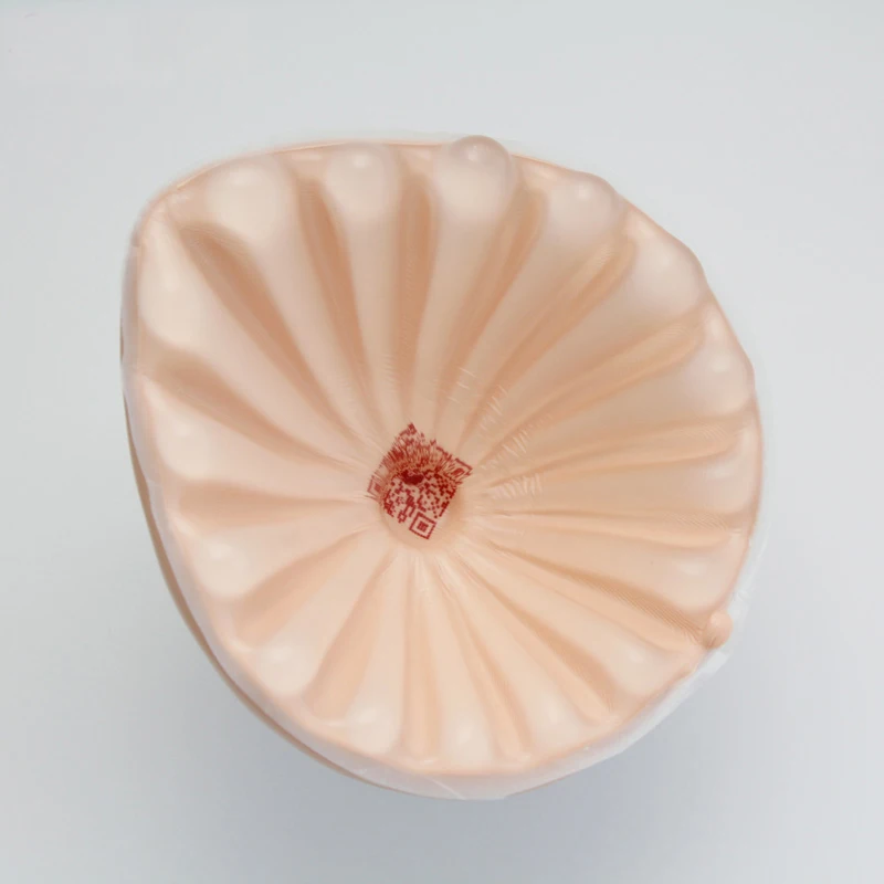 Komaynaly Temperature Control Lightweight Silicone Breast Forms for Woman Mastectomy Prosthesis Bra Inserts 1 Piece A B C D Cup (7)