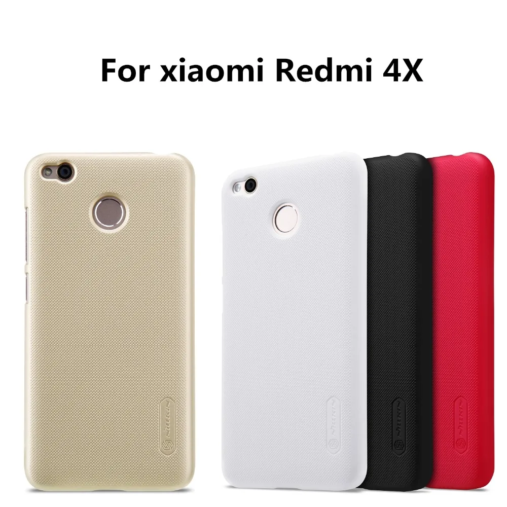 

Nillkin Frosted Shield PC Hard Back Case for Xiaomi Redmi 4X Cover for MI Mobile Phone Cases phone fitted bumper multi -colors