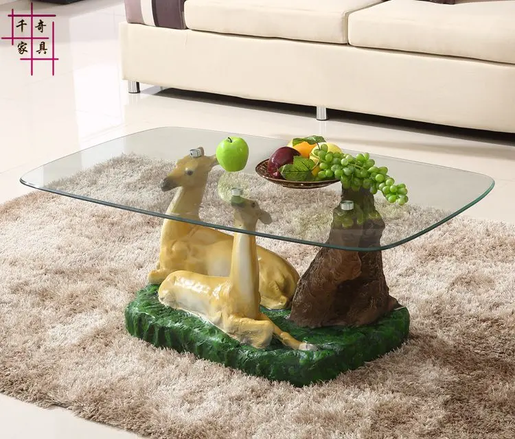 Personality is contracted and contemporary tea table. Toughened glass circular pattern assembly. The sitting room tea table Personality is contracted and contemporary tea table. Toughened glass circular pattern assembly. The sitting room tea table