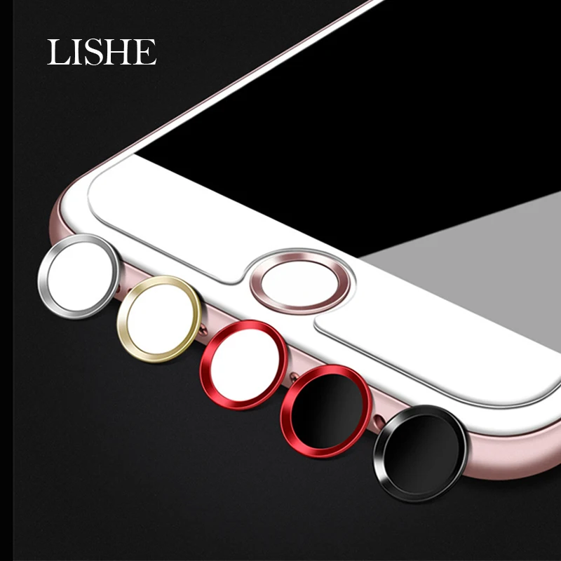 

Luxury Home Button Keycap Sticker For iPhone X 8 6S 7 Plus XS Max XR iPad Support Fingerprint Unlock Touch Key ID Phone Stickers