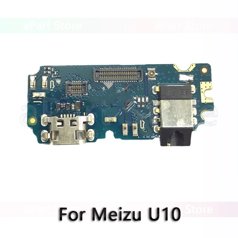 USB Charging Port Charger Dock Connector Flex Cable For Meizu M1 M2 M3 M3s M5 M5s M6 Note Mini U10 U20 Original Phone Parts - Цвет: U10