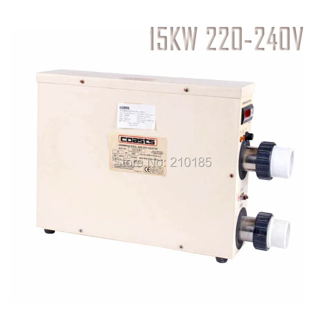 15KW220-240V50HZ нагреватель для бассейна спа нагреватель с CE, гарантия 1 год. Стабильная рабочая производительность