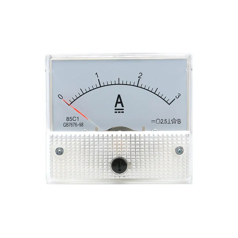 85C1-A DC аналоговая панель измерителя тока 1A 2A 3A 5A 10A 20A 30A Амперметр ток механические амперметры амперметр 85C1