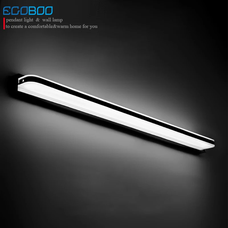 Modern Hotel Indoor Wall Lamps 9W 42cm Long Led Bathroom Sconces Lights 85-265V AC #5960R