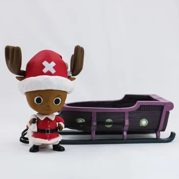 

NEW 10cm One Piece Santa Claus reindeer Action figure toys doll Christmas gift with box