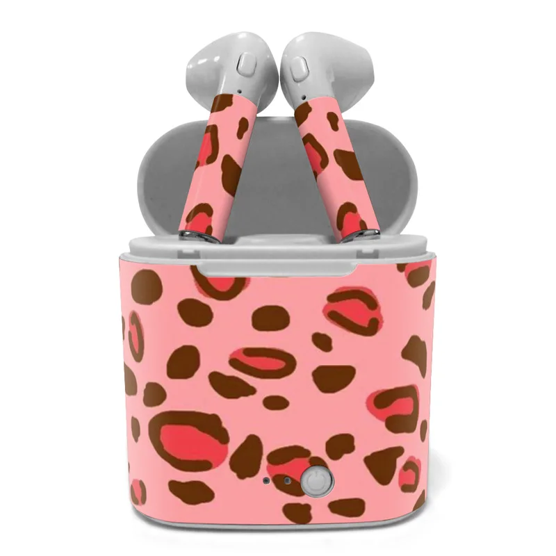 Customize design vinyl PVC skin sticker for HBQ i7 TWS Earbuds earphone