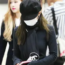 Kpop черно-розовая Дженни Осенняя теплая черная замшевая шапка женская кавайная шапка женская Корейская уличная одежда Harajuku милые кепки для девушек