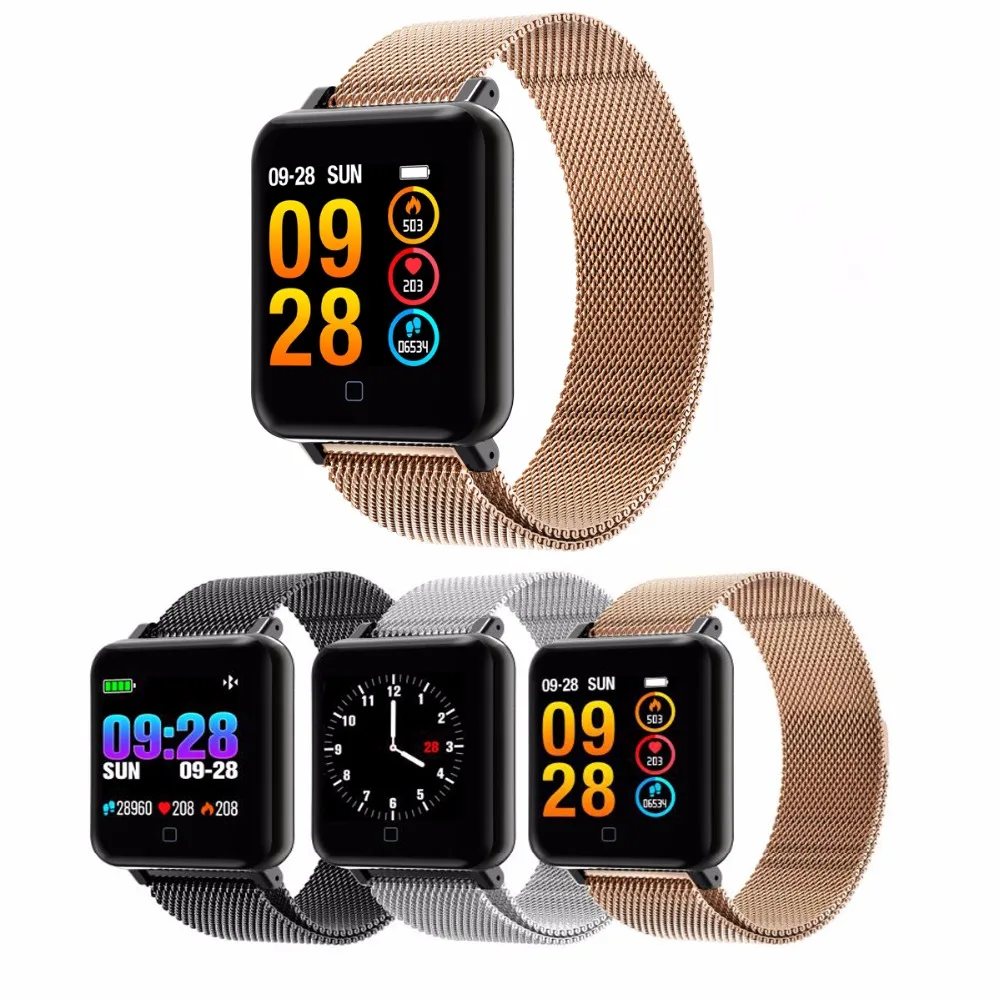 

M19 Smart Band Big Screen Blood Pressure Heart Rate Smart Bracelet Sports Pulse Meter Swimming Wristband Waterproof Smartwatch