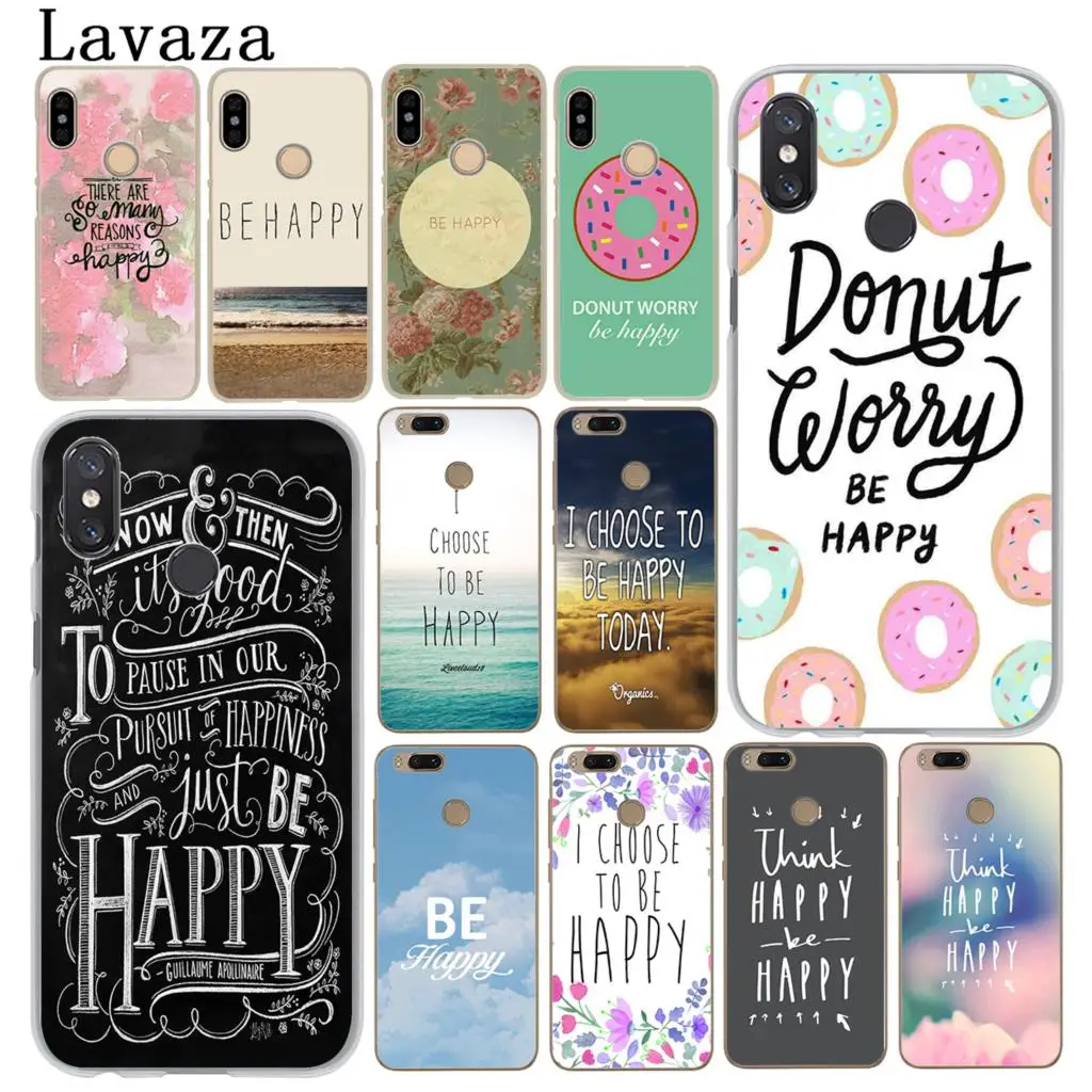 Lavaza Think Be Happy Choose чехол для телефона Xiaomi MI 9 9T A3 Pro CC9 CC9E 8 SE A2 Lite A1 pocophone f1 6 6X 5S 5X MAX