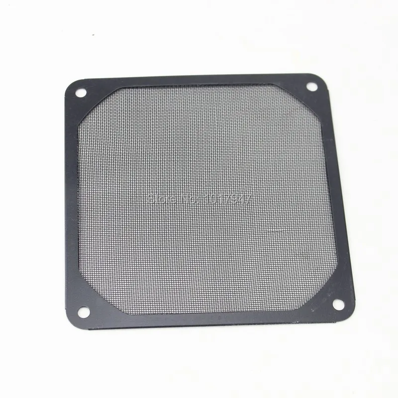 Buy 5Pieces lot Black Aluminum Computer 120MM AC DC Fan Dustproof Dust Filter