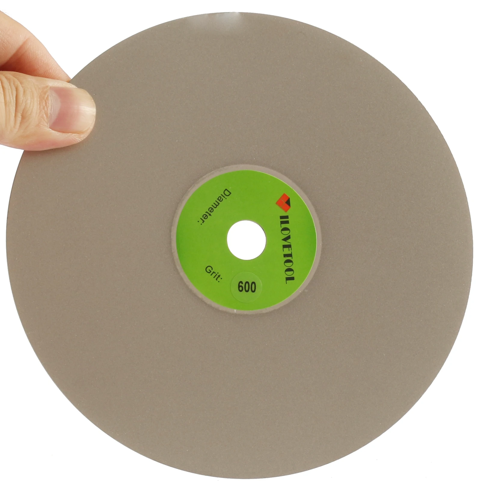 5" inch 125mm Grit 80-3000 Diamond Coated Flat Lap Disk Grinding Disc Wheel Gems ILOVETOOL