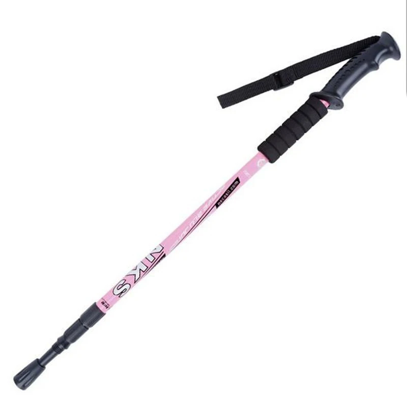 Nueva venta NECASIL senderismo ajustable Alpenstock aleación de aluminio escalada Bastones telescópicos Bastones esquí Trekking Nueva venta NECASIL senderismo ajustable Alpenstock aleación de aluminio escalada Bastones telescópicos Bastones esquí Trekking