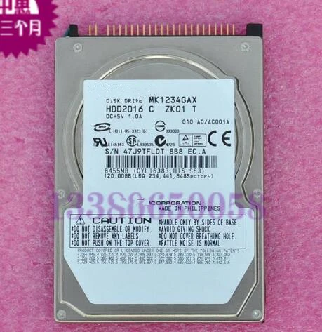 НОВЫЙ 2 5 дюймовый HDD 120 Гб 5400 об/мин 8M Buff IDE PATA внутренний жесткий диск для ноутбука