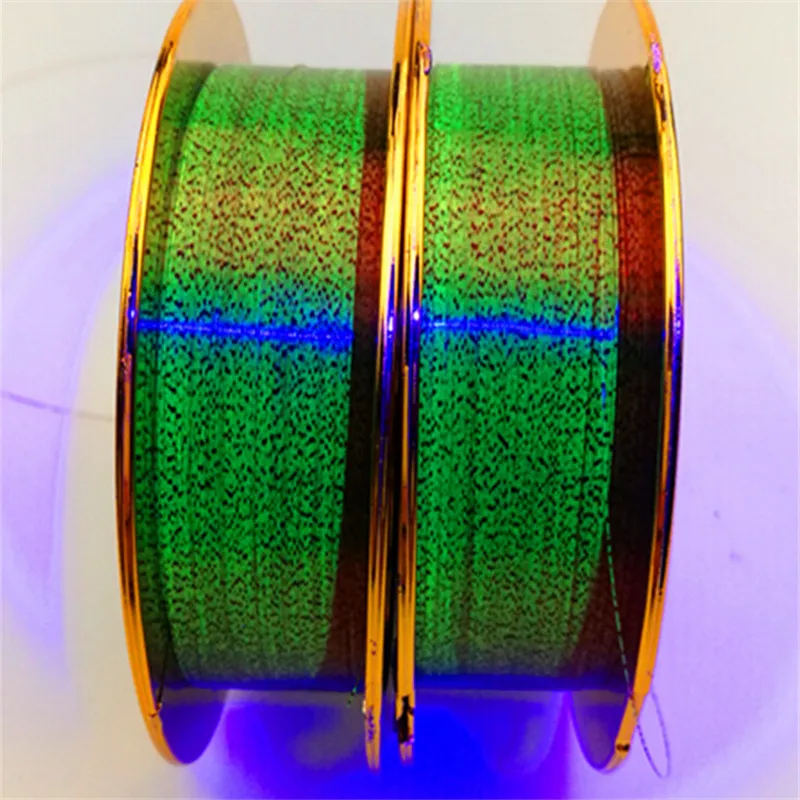 

100m Discoloration spot Fishing Lines luminous vertical fishing line strong nodule force nylon Material Fishline for Carp Fishin