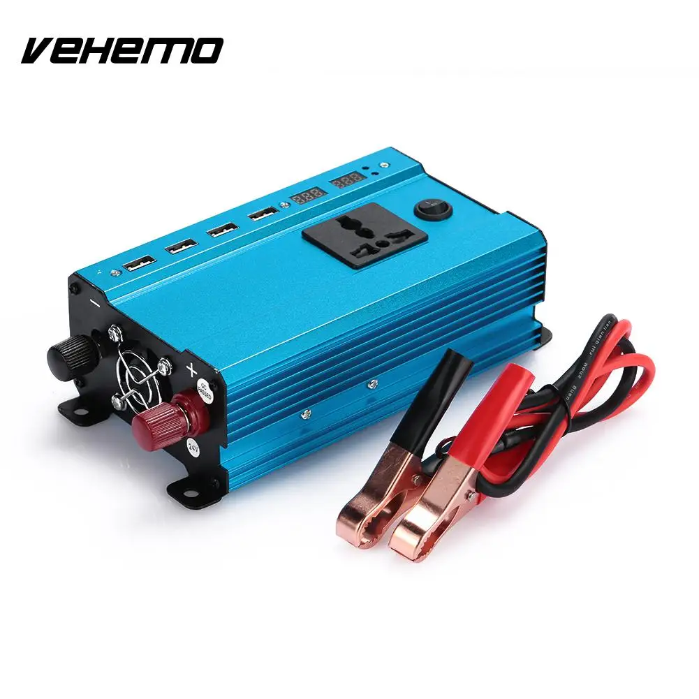 

4 USB Car Inverter Solar Inverter Charger Converter Power Inverter High Performance Adapter Vehicle