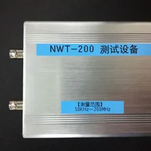 1 шт. NWT200 50 кГц~ 200 МГц уборочная машина/сетевой анализатор/фильтр/амплитуда/частотные характеристики/источник сигнала